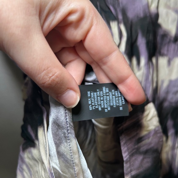 zero + maria cornejo blouse women's 10 silk artsy lagenlook sustainable office - Picture 6 of 7